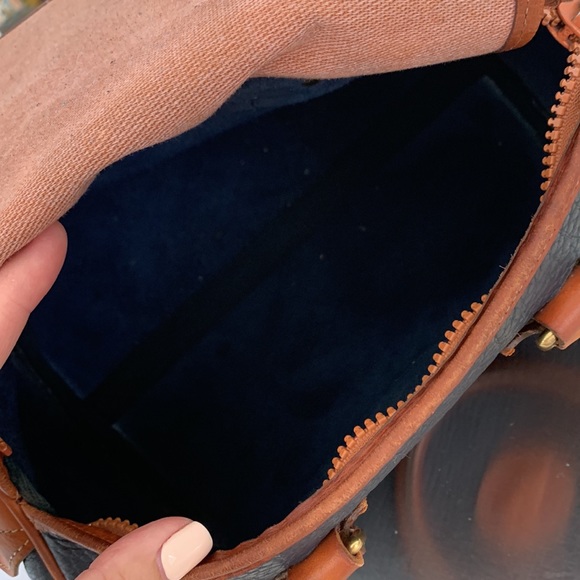 Navy Dooney & Bourke Top Handle - Picture 12 of 15